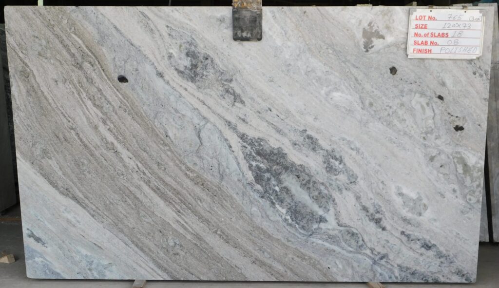Blue Fantasy Leather 765 - Granite & Quartzite - 120'x73' - Blue