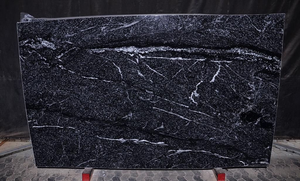 Black Infinity-147 - Granite & Quartzite - 128'x79' - Black