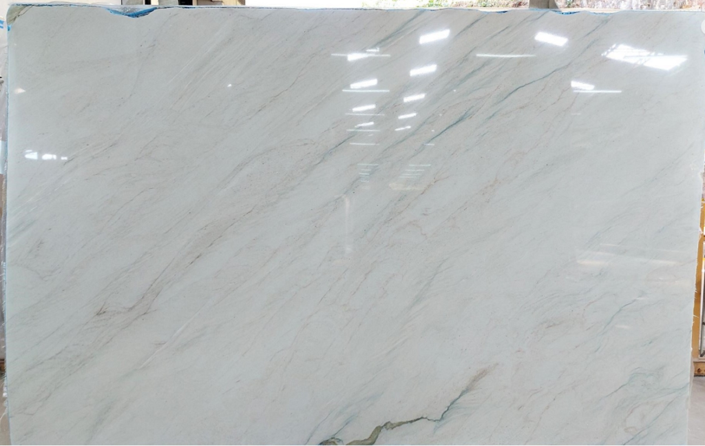 Montreal 26244 - Granite & Quartzite - 131″ x 82″ - Beige Gery