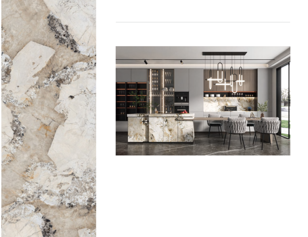 Patagonia - Sintered Stone - 126'x63' - White beige 