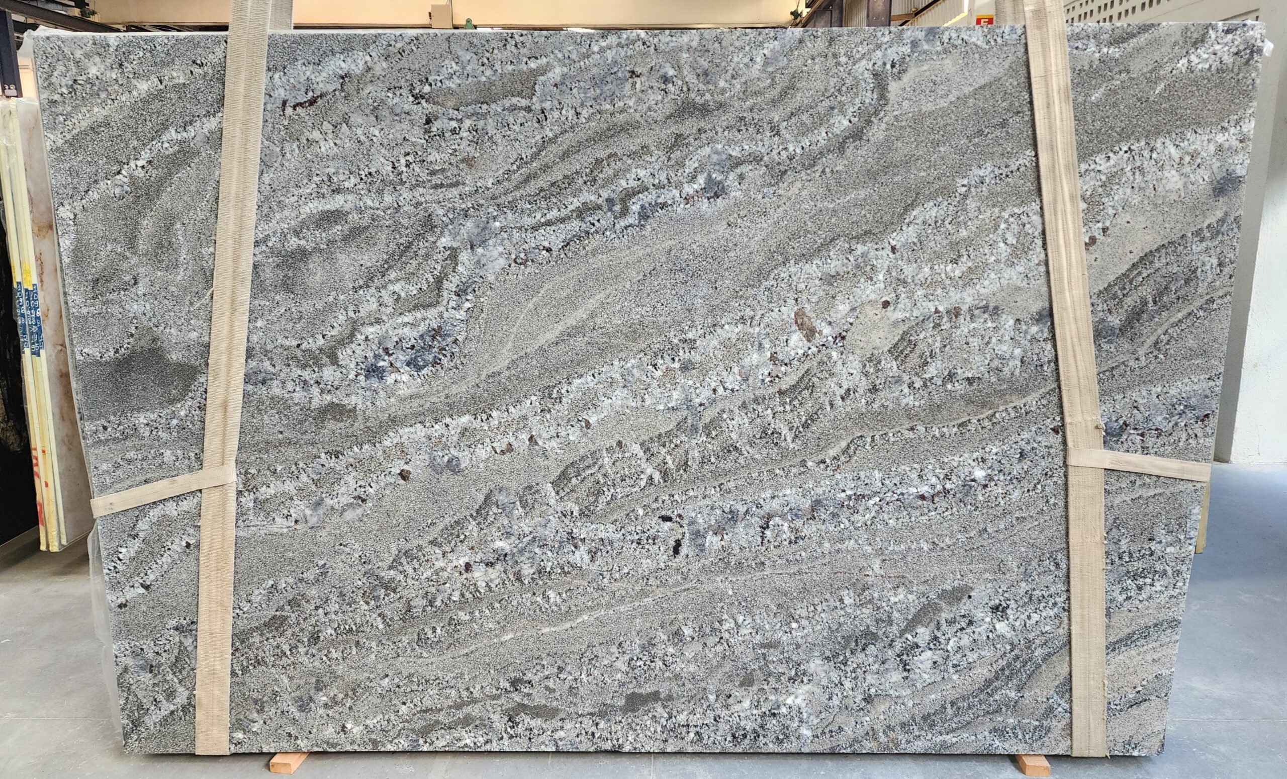 Ash Blue - Granite & Quartzite - 122'x 81' - Grey Blue 