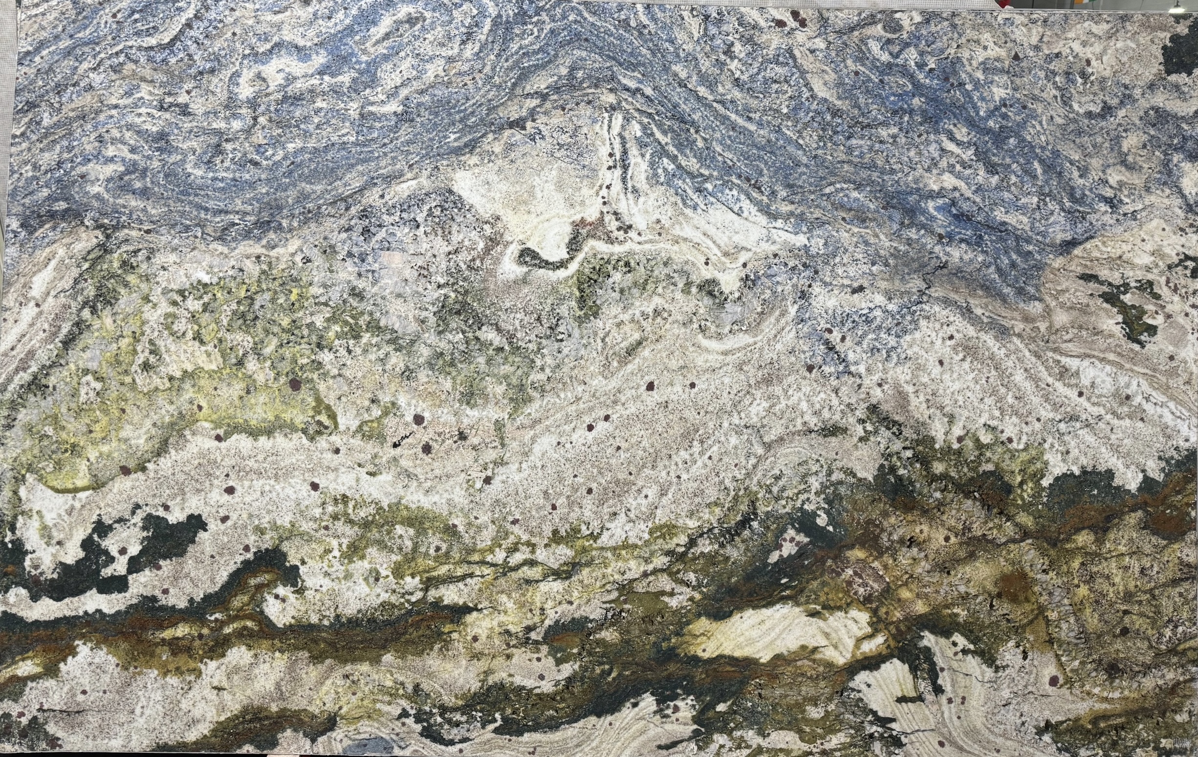Azurite 187 - Granite & Quartzite - 116' X 75' - Blue , Green , Brwon