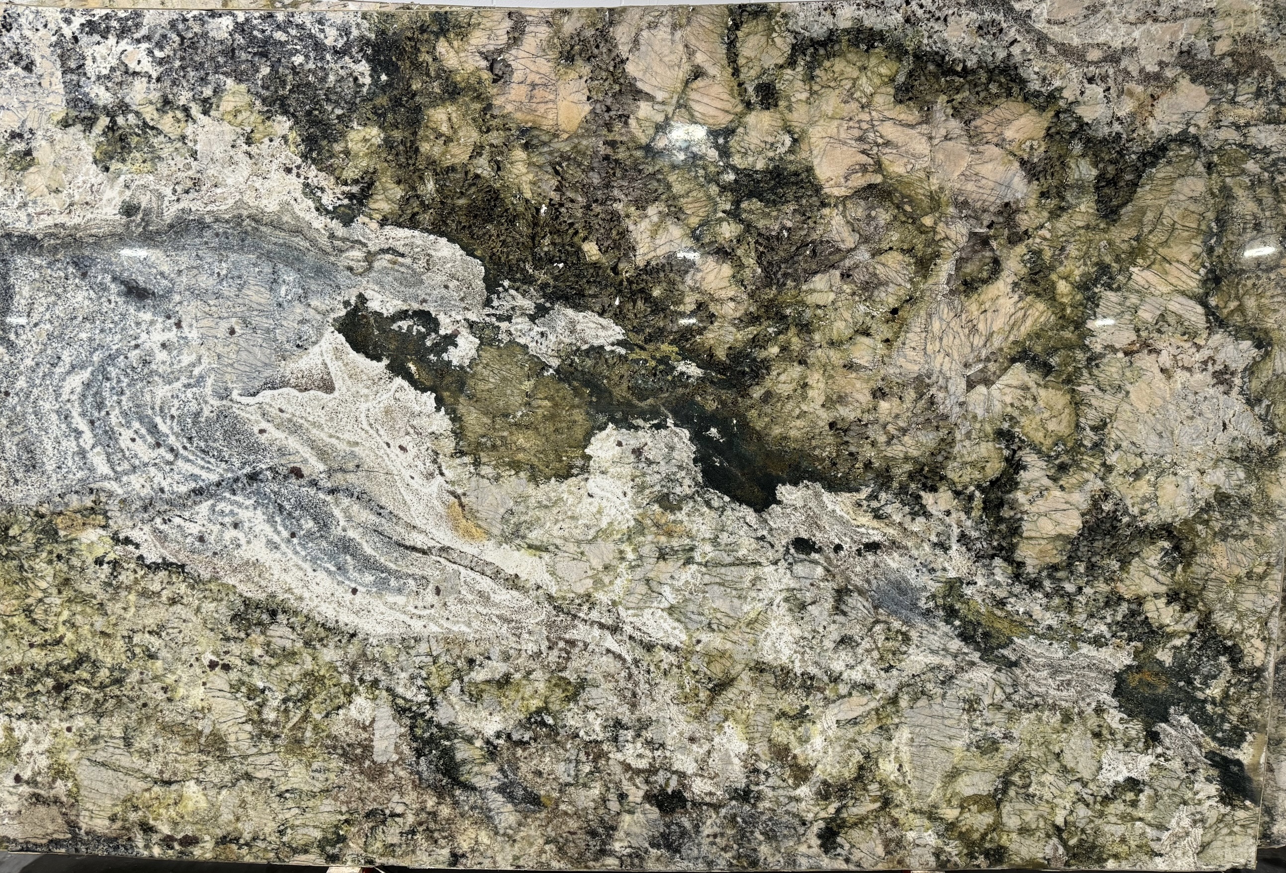 Azurite  - Granite & Quartzite - 120' X 79' - Blue , Green , Brwon