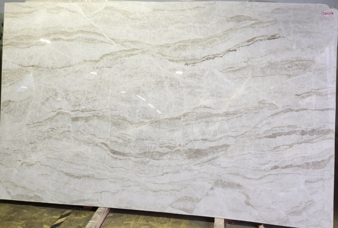 Taj Mahal #CEF1BC - Granite & Quartzite - 129'x80' - Beige