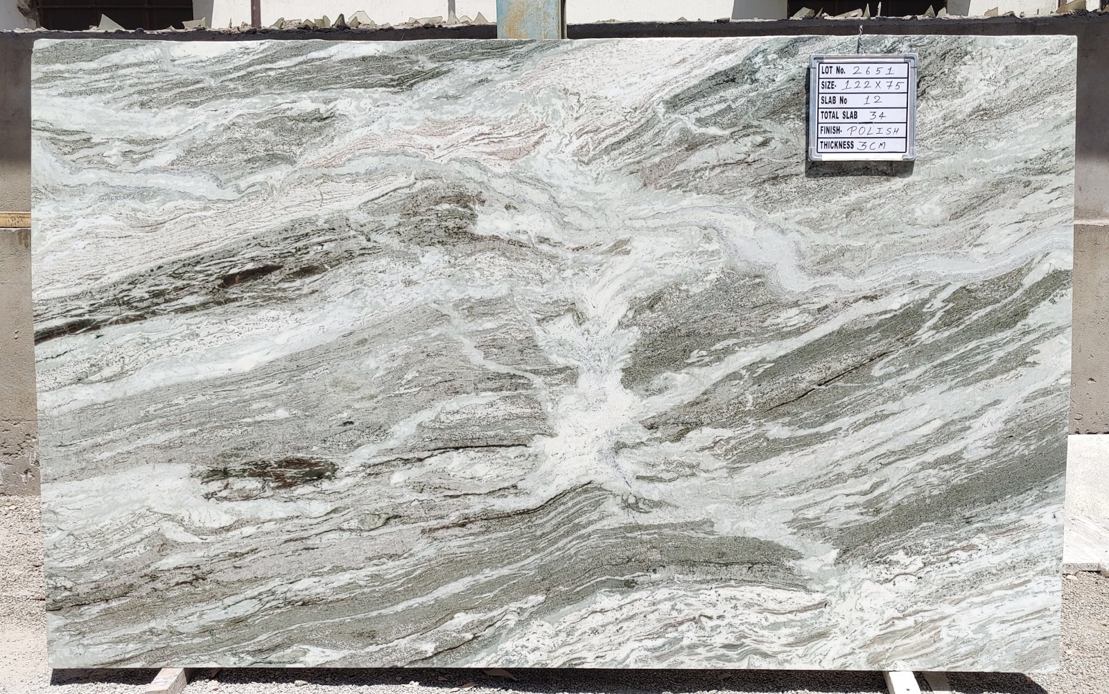 Fantasy Brown 2651 - Granite & Quartzite - 122″×73″ - Brown