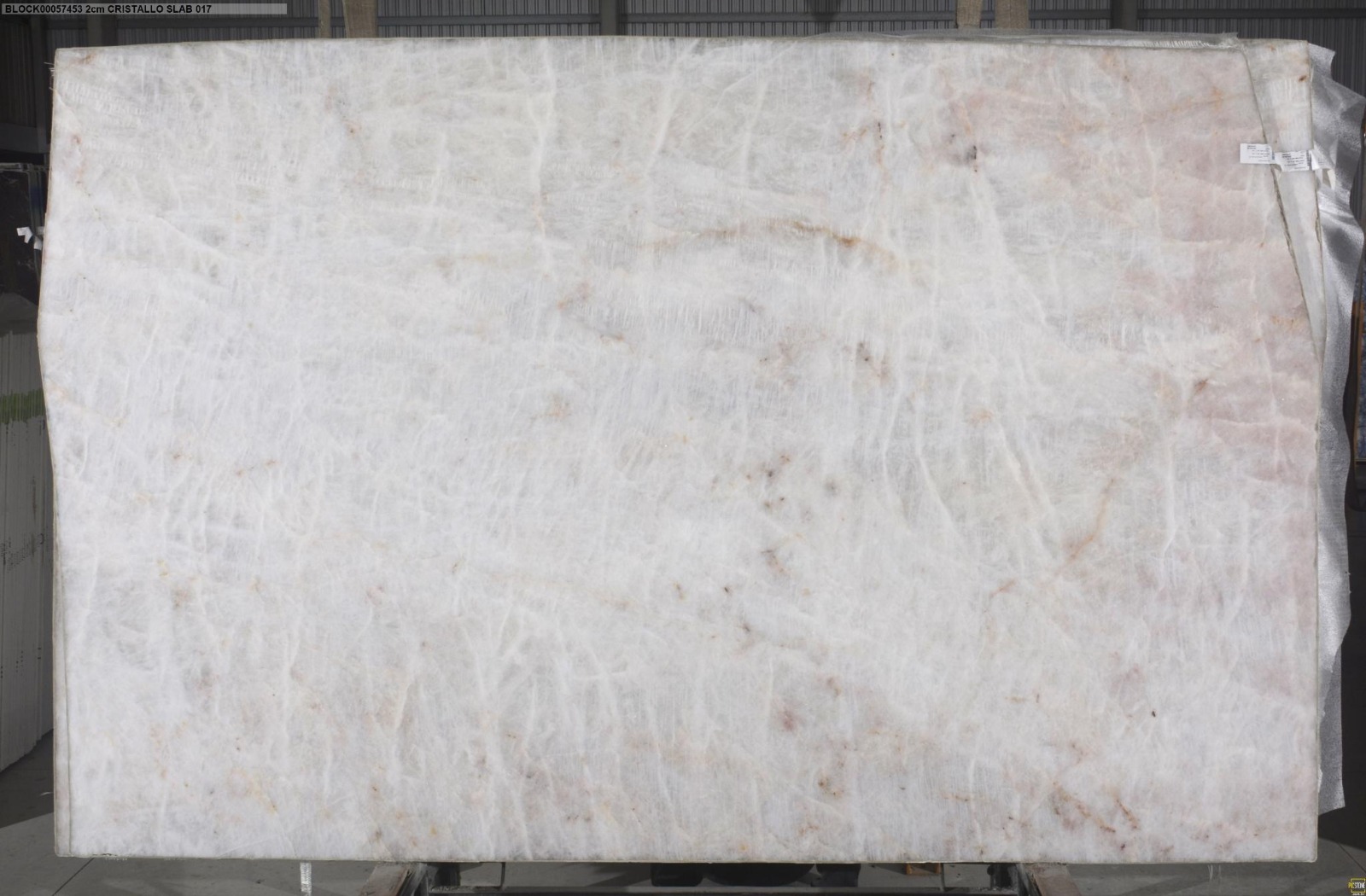 Crystallo 2cm  - Quartzite - 120'x79' - White
